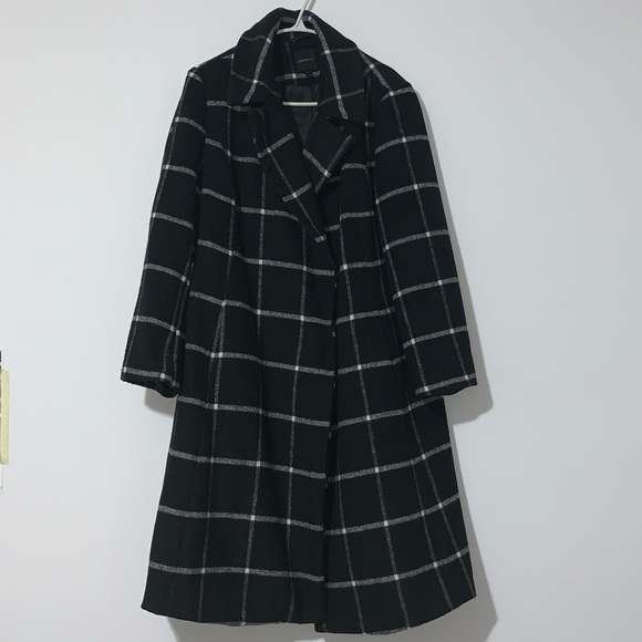 plaid bryant coat